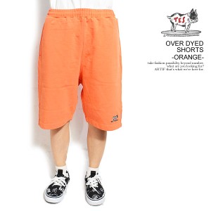 The Endless Summer エンドレスサマー TES OVER DYED SHORTS -ORANGE- メンズ パンツ ショーツ ショートパンツ 送料無料 atfpts