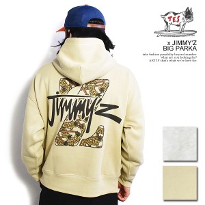 The Endless Summer エンドレスサマー TES x JIMMY'Z BIG PARKA メンズ パーカー プルオーバー コラボ 送料無料 ストリート atftps