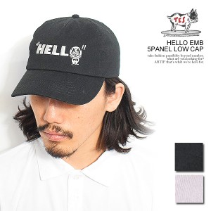 The Endless Summer エンドレスサマー TES HELLO EMB 5PANEL LOW CAP メンズ キャップ ローキャップ スポーツキャップ atfcap