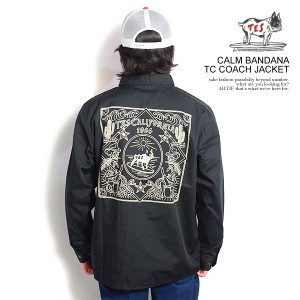 The Endless Summer エンドレスサマー TES CALM BANDANA TC COACH JACKET メンズ ジャケット コーチジャケット 送料無料 atfjkt