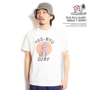 The Endless Summer エンドレスサマー TES RYU SURF-NINJA T-SHIRT メンズ Tシャツ 半袖 TES USコットン ストリート atftps