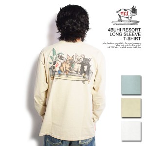 The Endless Summer エンドレスサマー TES 4BUHI RESORT LONG SLEEVE T-SHIRT メンズ Tシャツ 長袖 ロンT 送料無料 ストリート atftps