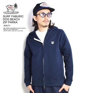 The Endless Summer エンドレスサマー TES SURF FABURIC DOG BEACH ZIP PARKA -NAVY- メンズ パーカー 送料無料 ストリート tes atftps