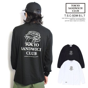 TOKYO SANDWICH CLUB トウキョウサンドウィッチクラブ T.S.C-SDM B.L.T メンズ Tシャツ ロンT 長袖 ストリート atftps