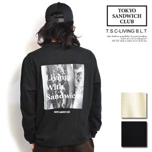 TOKYO SANDWICH CLUB トウキョウサンドウィッチクラブ T.S.C-LIVING B.L.T メンズ Tシャツ ロンT 長袖 ストリート atftps