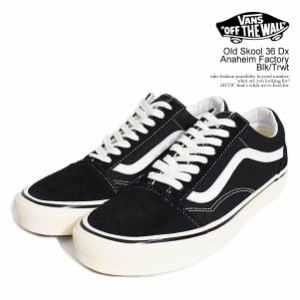 VANS バンズ Old Skool 36 Dx Anaheim Factory Blk/Trwt メンズ スニーカー オールドスクール 送料無料 ストリート atftps