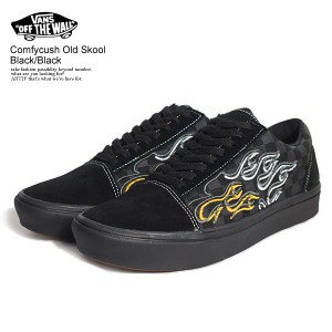 30％OFF SALE セール VANS バンズ Comfycush Old Skool Black/Black メンズ スニーカー オールドスクール 正規品・正規取扱店 atfacc