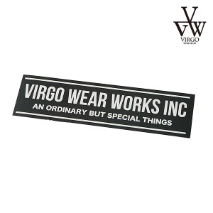 2024 春夏 先行予約 12月〜1月入荷予定 VIRGOwearworks ヴァルゴウェアワークス Logo (Large size) メンズ ステッカー atfacc
