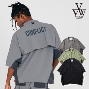 2024 春夏 先行予約 4月〜5月入荷予定 VIRGOwearworks ヴァルゴウェアワークス Ventilation dolman shirts jkt メンズ ジャケット atfjkt