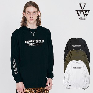 2024 春夏 先行予約 2月〜3月入荷予定 VIRGOwearworks ヴァルゴウェアワークス Vg logo L/S メンズ ロンT atftps