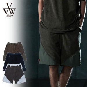 50％OFF SALE セール VIRGO ヴァルゴ EASY COMFORT PILE SHORTS メンズ ショートパンツ 送料無料 ストリート atfpts