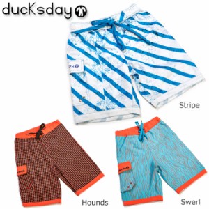 送料無料 水着 女の子 サーフパンツ キッズ ボードショーツ QDP010115 ducksday 6才 ショートパンツ 水陸両