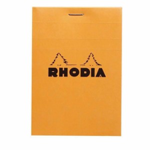 RHODIA ロディア メモ メモ帳 方眼メモ ノート デザイン おしゃれ ブロックロディア No.12 オレンジ 5mm方眼