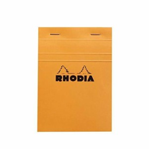 RHODIA ロディア メモ メモ帳 方眼メモ ノート デザイン おしゃれ ブロックロディア No.13 A6サイズ オレンジ