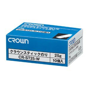 4953349002487 クラウンスティックのり25ｇ　【10個】 事務用品 貼・切用品 スティックのり クラウン CR-S