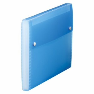 4971660024490 シンプリーズドキュメントＦ（透明）　青 ファイル・ケース ケース・バッグ ドキュメントファイル キ