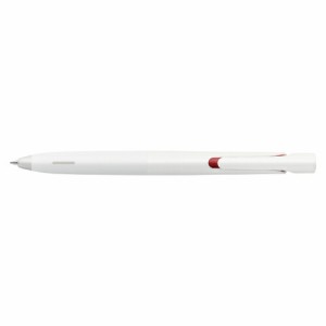 4901681577132 ボールペン　ブレン　白／赤　0．5 筆記具 ボールペン・複合筆記具 エマルジョンインクボールペン 