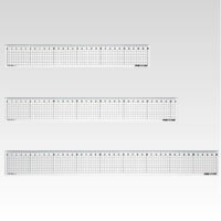 4953349070110 方眼直定規　再生ペット製 事務用品 デザイン用品・画材 直定規 クラウン CR-HR30R