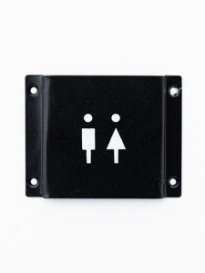 サインプレート アイアン Toilet トイレサイン ドアプレート アイアンサイン ドアサイン トイレプレート HS2586 