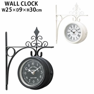 時計 壁掛け おしゃれ アンティーク 掛け時計 ウォールクロック S CLK-101 クロック インテリア 英国風 デザイン時