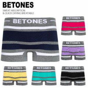 メール便 BETONES ビトーンズ パンツ メンズ ボクサーパンツ BREATH BR001 フリーサイズ 速乾 伸縮下着 