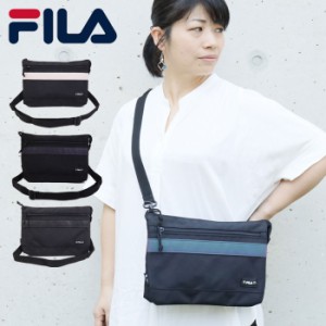 FILA バッグ ショルダーバッグ 斜めがけ ワンショルダー フィラポラリス 2WAY クラッチショルダー フィラ メンズ レ