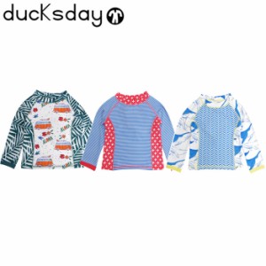 ラッシュガード キッズ 男の子 長袖 水着 Rashguard boy Long sleeve ducksday ボーイズ 子供