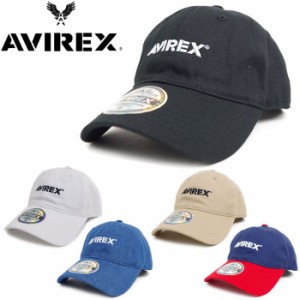 アビレックス キャップ 帽子 LOGO LOW CAP メンズ/レディース 全5色 14916700 AVIREX ローキャップ