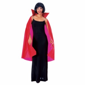 ハロウィンコスチューム 衣装 仮装 ケープ 45”Red Taffetta Cape 衣装/ハロウイーン