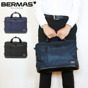 リュック メンズ ビジネス BERMAS バーマス BIAS LITE スリム 3WAY ビジネスバッグ ブラック ネイビー 