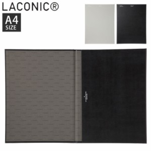 バインダー A4 ホルダー 書類 ラコニック LACONIC  EQUIPMENT クリエイティブパッド ブラック グレー L