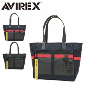 AVIREX アビレックス バッグ トートバッグ メンズ ミリタリー ファスナー付き キャリーオンバッグ アヴィレックス AV