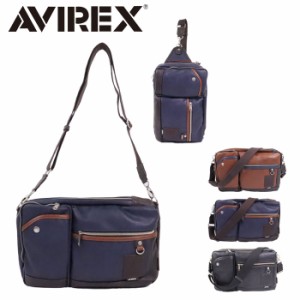 AVIREX ボディバッグ 2WAY 斜めがけ ショルダーバッグ メンズ  かっこいい アビレックス 斜めがけバッグ ワンショ