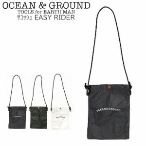 メール便 OCEAN＆GROUND オーシャン＆グラウンド サコッシュ レディース キッズ EASY RIDER チャコール 