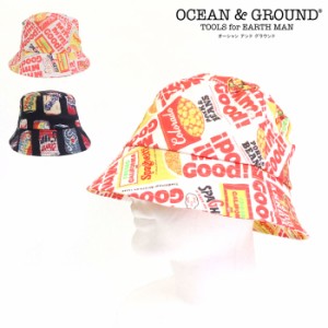 帽子 キッズ バケットハット 子供 ハット 日よけ キッズハット OCEAN＆GROUND オーシャンアンドグラウンド 日焼け