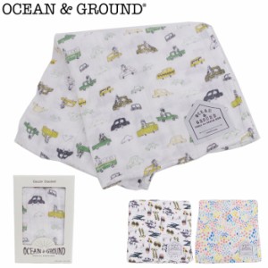 ベビー ブランケット ガーゼ OCEAN&GROUND オーシャンアンドグラウンド ベビーガーゼブランケット 全3色 18287