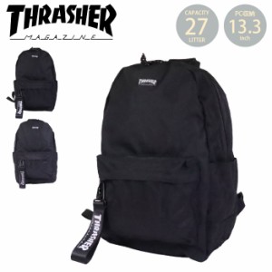 リュック スラッシャー スケボー メンズ 大容量 リュックサック THRASHER デイパック 25L スクール R-1929