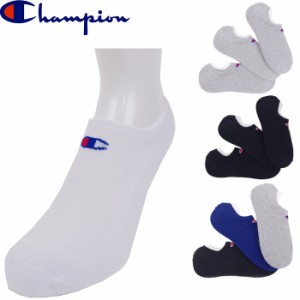 チャンピオン Champion 靴下 メンズ くるぶし ソックス 3足組 スニーカーソックス メンズ/レディース 全4色 S/M