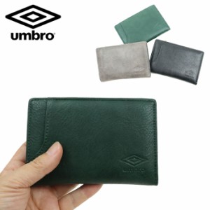 財布 メンズ 2つ折り アンブロ UMBRO 二つ折り財布 ミニ財布 合皮 たて二つ折り 70661 折り財布 サイフ カード