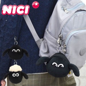 nici ニキ ポーチ ミニポーチ ひつじのショーン フイギュア レディース キッズ コインケース 小銭入れ 小物 小物入れ 