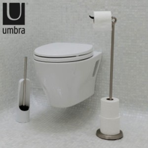 トイレットペーパーホルダー トイレットペーパースタンド スリム umbra アンブラ トゥーカン ニッケル トイレ 収納 トイ