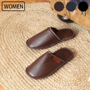 DULTON ダルトン スリッパ EV WOMEN ブラック ブラウン ネイビー T20-0226 PU SLIPPERS イ