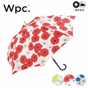 Wpc 傘 レディース 長傘 雨傘 ワールドパーティー ピオ二 花柄 5521-07 晴雨兼用 日傘 UVカット 紫外線対策 