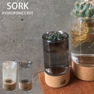 ガラス鉢 水栽培用 フラワーベース ガラス 円柱 SOAK ハイドロポニックス ポット エアプランツ 切り花 ミニ 水栽培用ガ