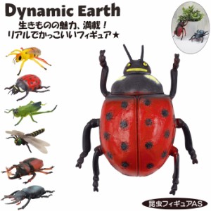 昆虫 おもちゃ フィギュア ハチ バッタ カブトムシ クワガタ トンボ テントウムシ Dynamic Earth AS 111