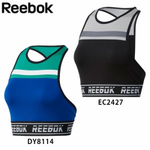 Reebok リーボック レディース ウェア スポーツブラ MYT ブラレット ブラック/ブルー S/M/L FVO47 スポブ
