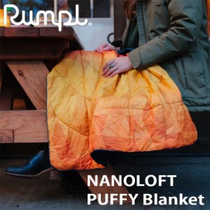 ブランケット 大判 キャンプ アウトドア Rumpl NANOLOFT PUFFY BLANKET ランプル ナノロフト パフ