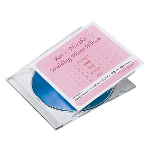 CDプラケース用 インデックスカード つやなしマット 薄手 100枚[JP-IND12-100]