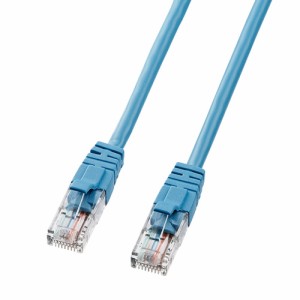 Cat 5e LANケーブル 5m ブルー [LKB5Y-05BLN]