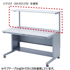 SOHOデスク用サブテーブル （SH-FD870専用オプション）[SH-FDS80]